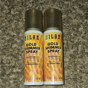 Milani Gold Shimmer Holographic Spray